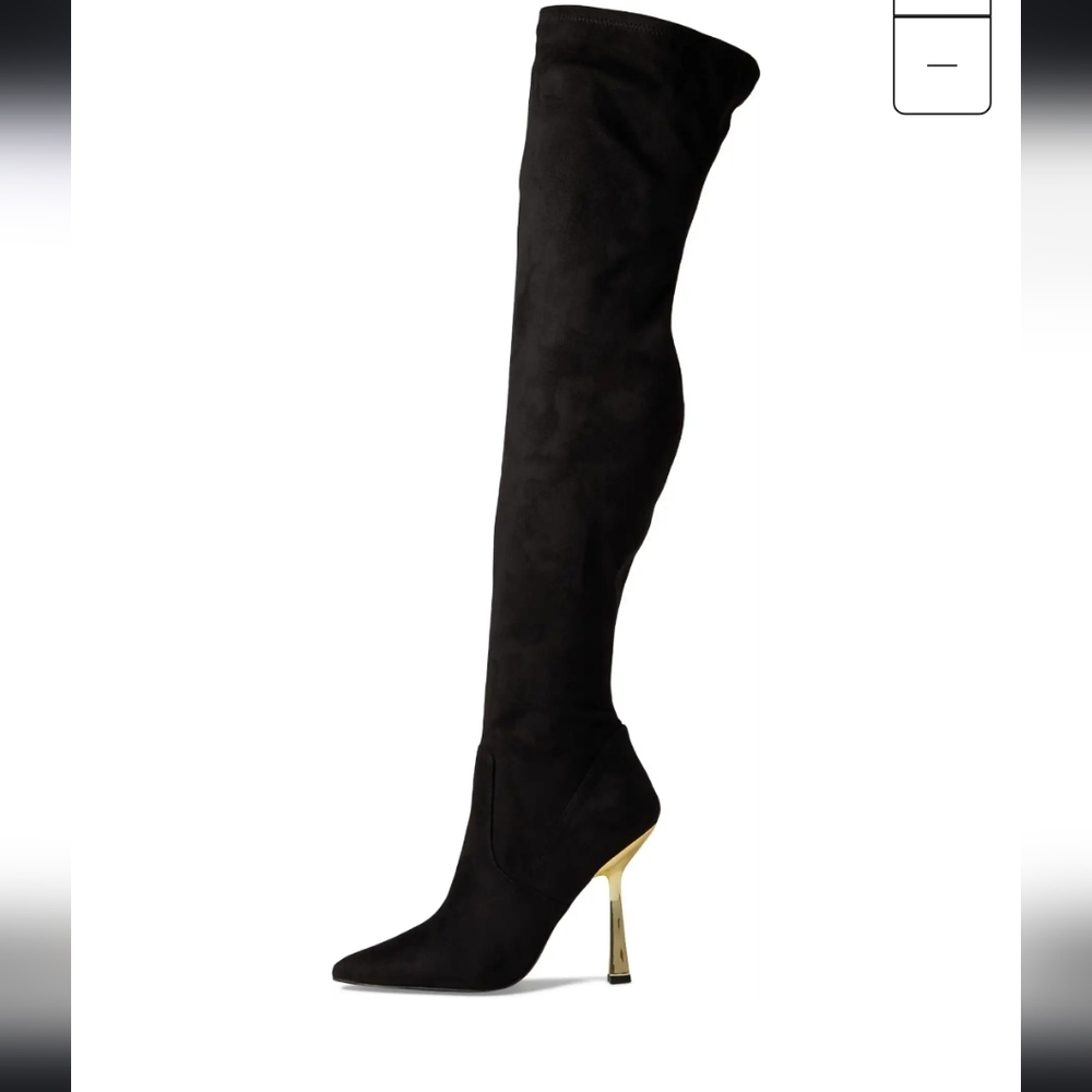 Brand new Steve Madden over the knee boot....gold heel